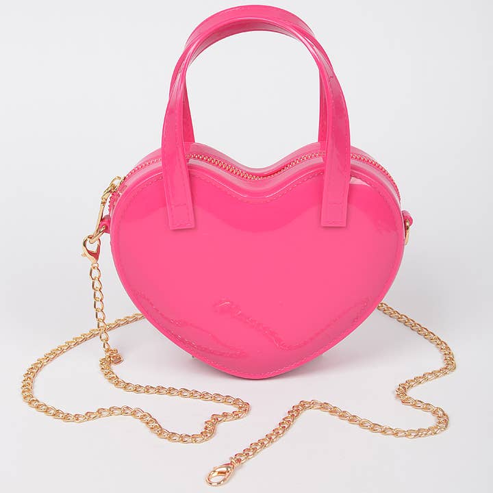3AM BY H&D ACCESSORIES - Wholesale Crossbody Bag - Women's - Heart Shape Jelly Bag3