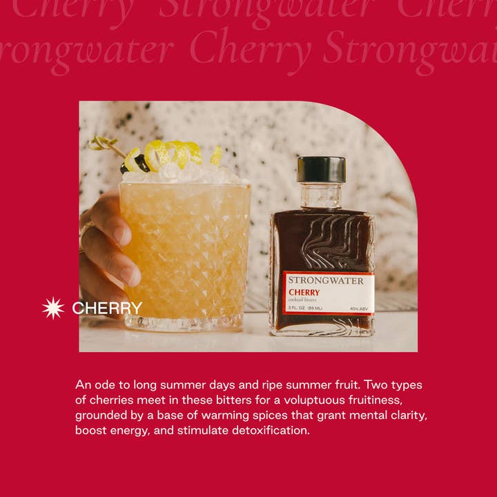 Strongwater - Wholesale Bitters - Cherry Bitters 2