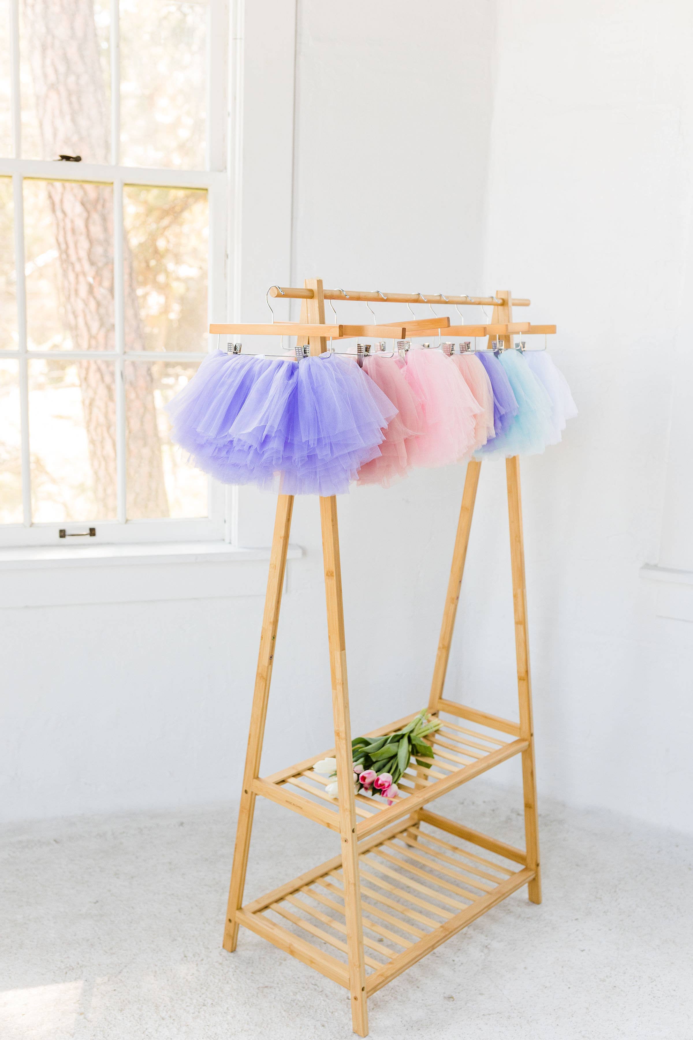 The Glam Goat - Wholesale Tutu - Kids - Full Layered Soft Purple Tutu, Full Tutu Skirt, Lavender3