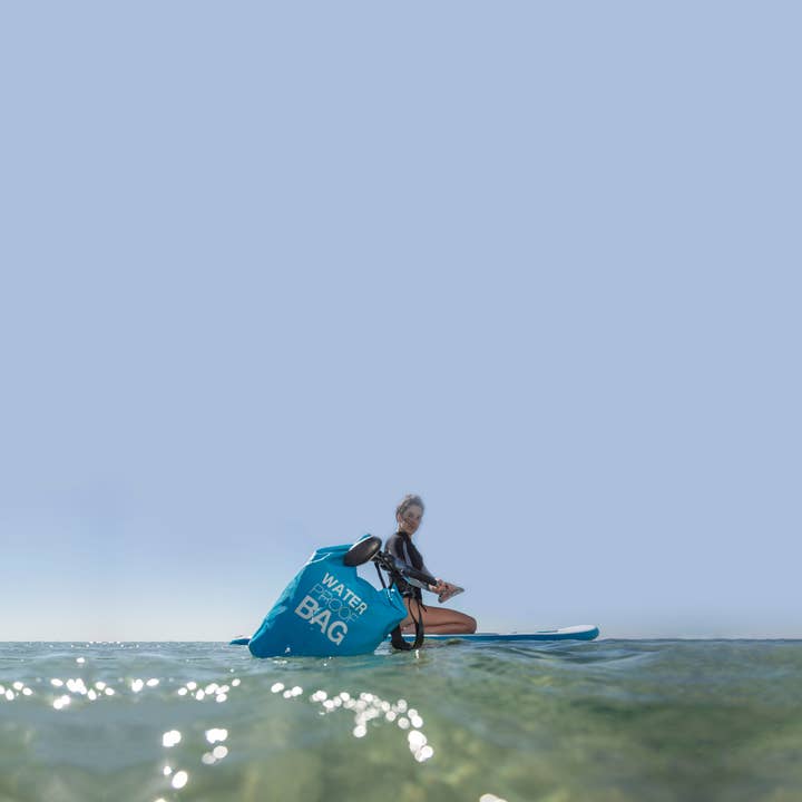 Nupouch / Nufoot – Großhandel Strandtaschen – BESTSELLER - Wasserdichte Tasche gelb für Strand, Pool, Reisen und Kreuzfahrten