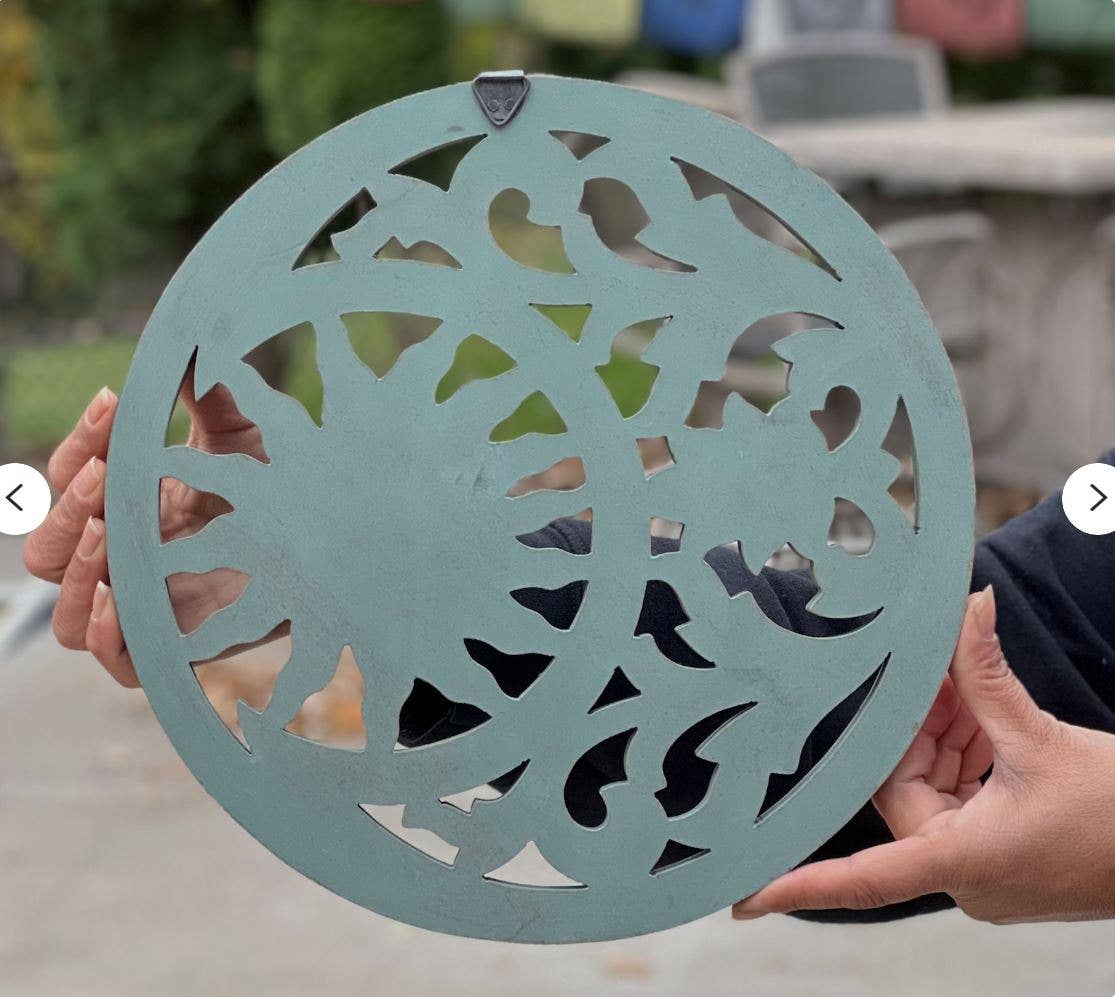 Lungta Imports - Wholesale Wall Accent - Handcrafted Wooden Celestial Sun Moon Wall Décor Hanging6