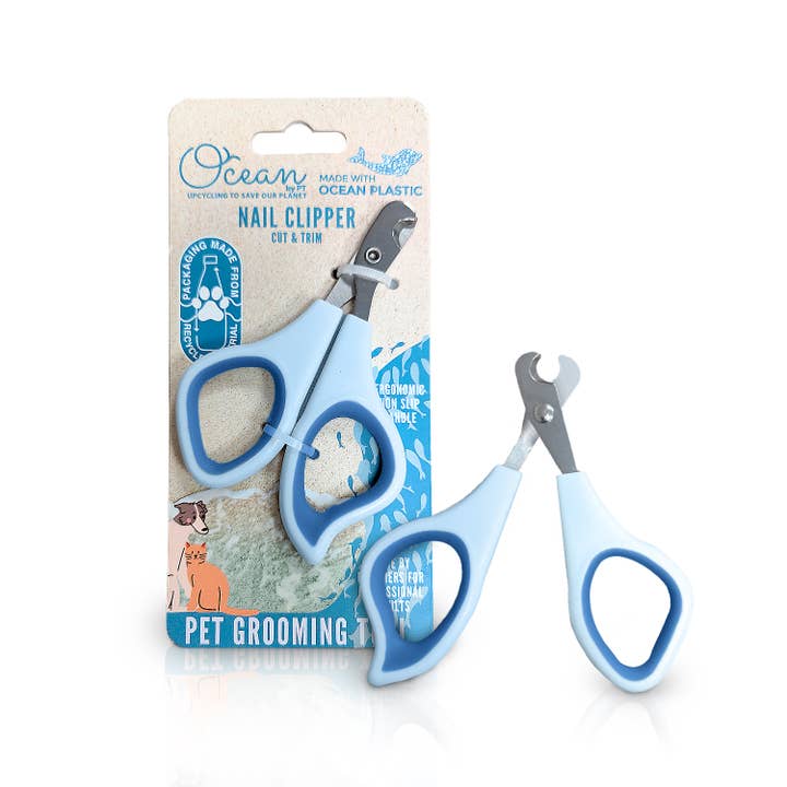 Precious Tails - Wholesale Pet grooming tool – Dog - Ocean Plastic by PT Pet Nail Clipper Grooming Tool7