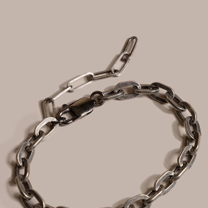 We Are All Smith – Großhandel Glieder- & Kettenarmband – Dickes Kabelkettenarmband aus 925er-Sterlingsilber für Herren6