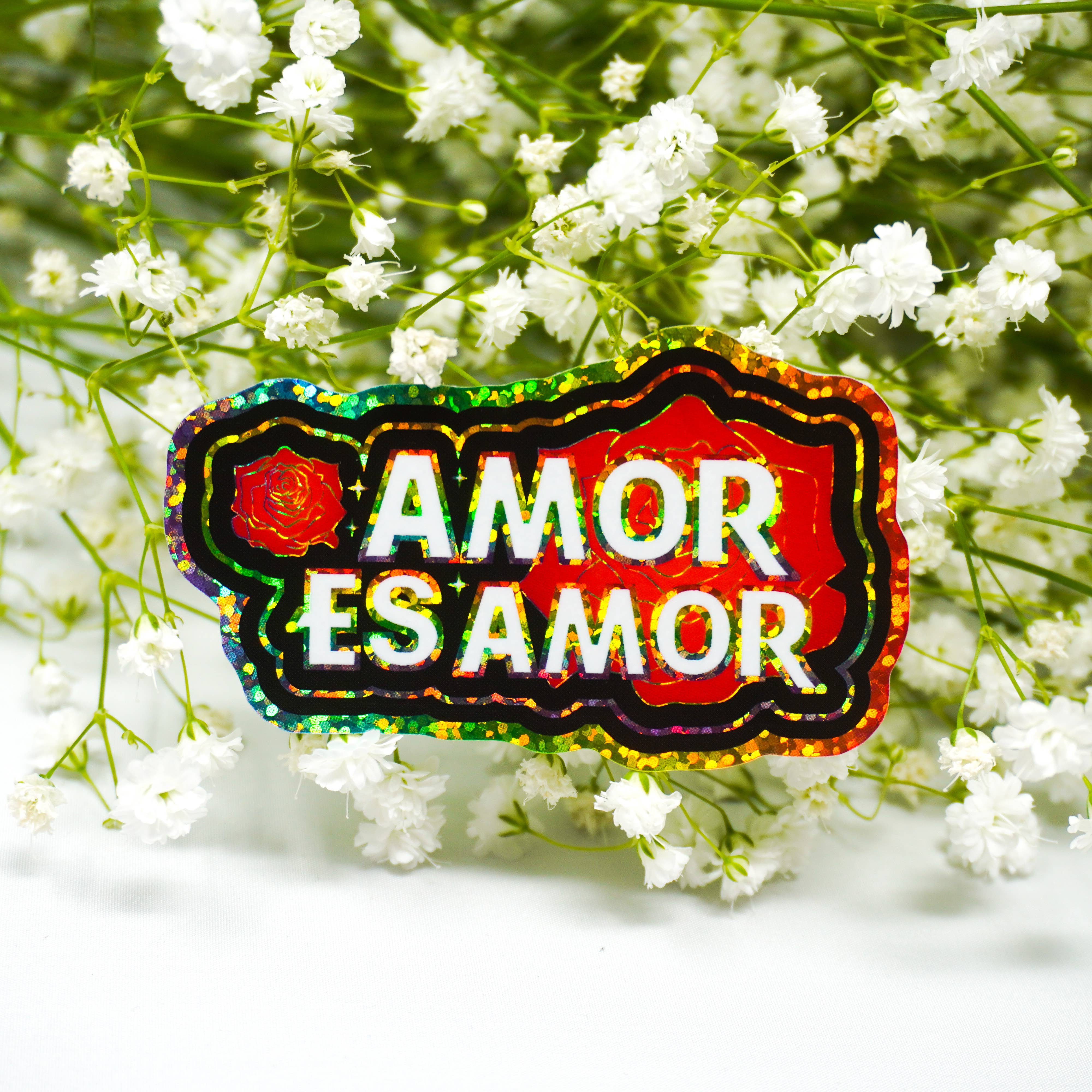 PARTIMEWORKS - Wholesale Sticker - Amor es Amor 3" Sticker5