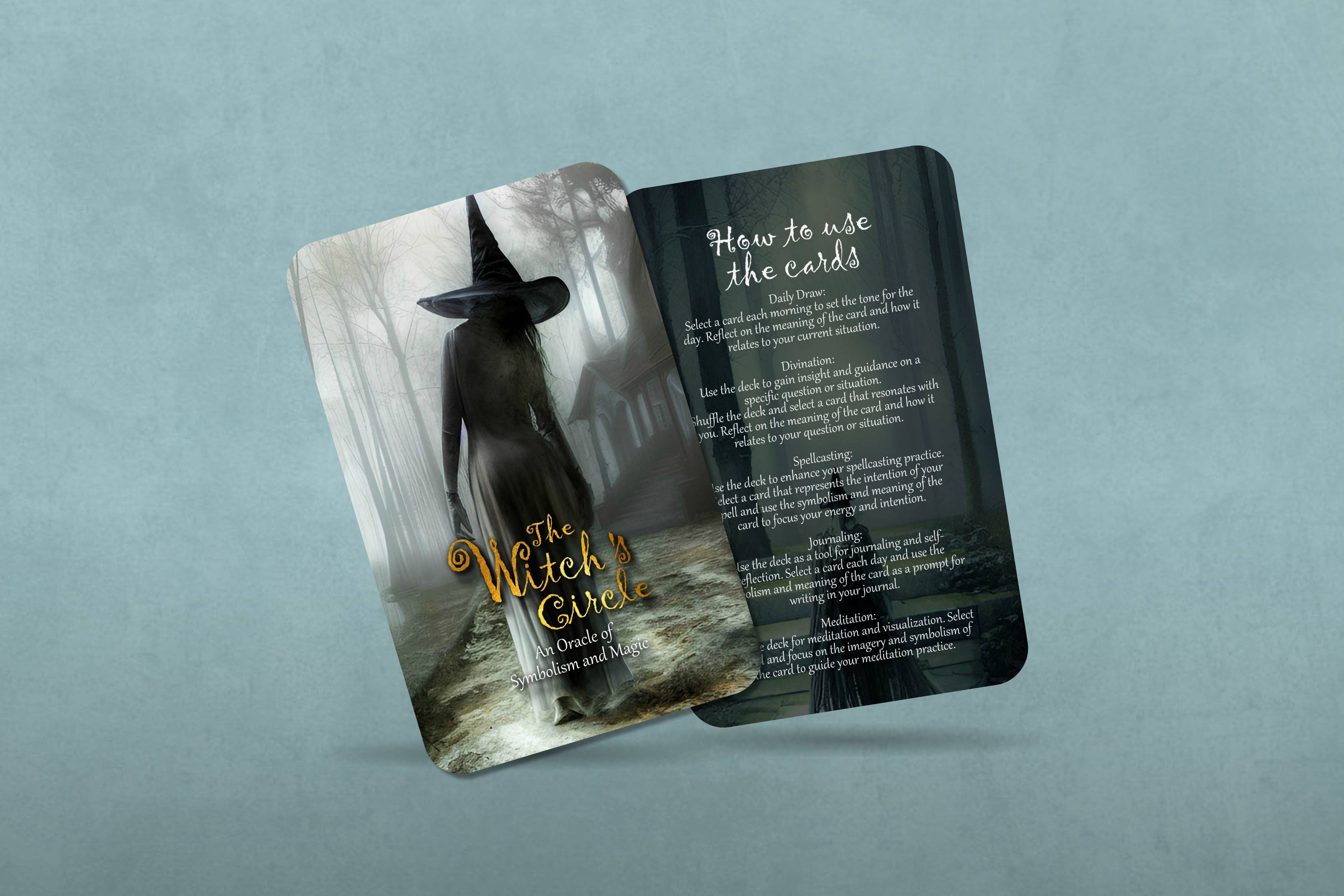 Ibiza Tarot USA - Wholesale Tarot Cards - The Witch's Circle - An Oracle of Symbolism and Magic10