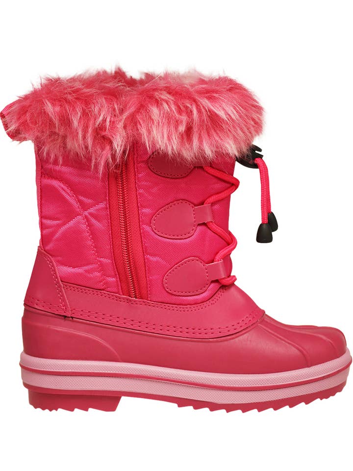 Eastern Off Price - Wholesale Boots - Kids - Norty Lightweight Fleece Lined Snow Boot for Little Big Girl2