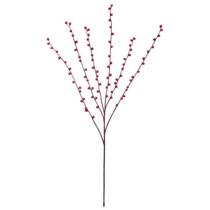Will's Company - Wholesale Artificial Flowers - Artificial Weatherproof Mini Berry Spray - 5 color options4