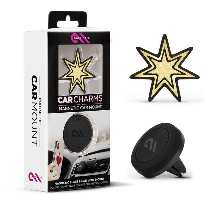 Gold Star Car Charms - Car Mount for wholesale on Faire0