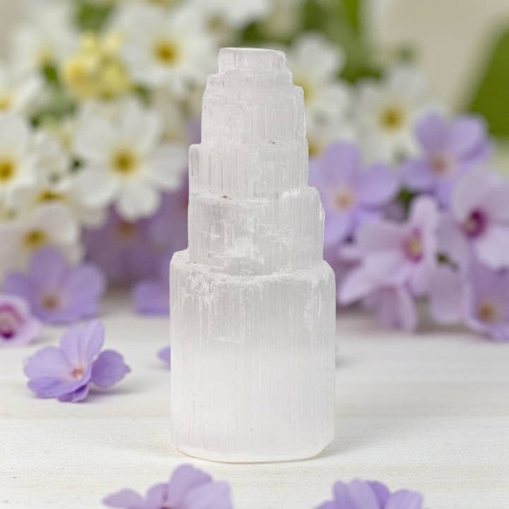 Selenite - Lamp, Mini for wholesale by Earths Elements Wholesale