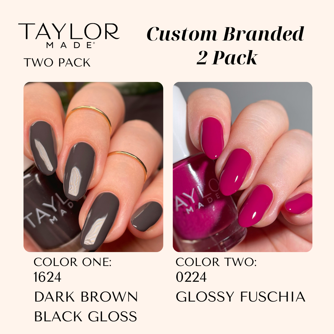 Taylor Made Polish – wholesale Nail polish – Custom Nail Polish: 2 Pack Long-wearing + Vegan + Non-toxic32
