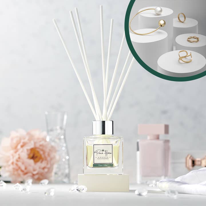 Four + One Reed Diffuser for wholesale by Peak House Aromas