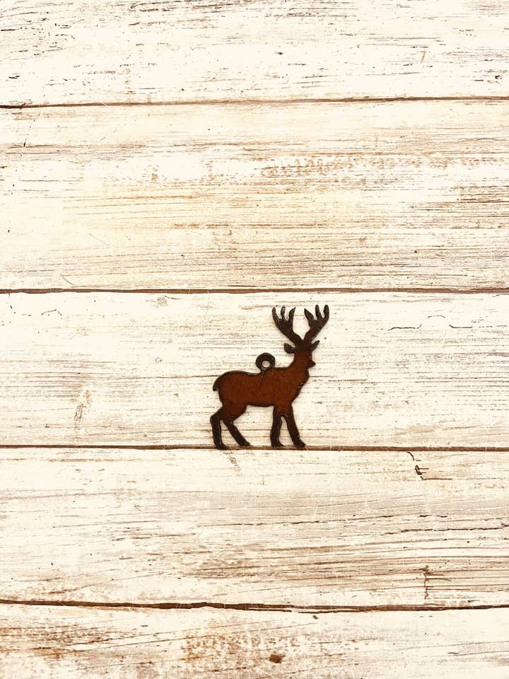 Deer Charm Lodge Pendant for wholesale by Universal Ironworks USA