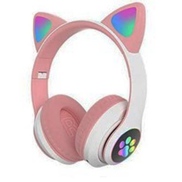 Cat Ear LED Headset Bluetooth Wireless Gaming Headset for wholesale by Love and Repeat