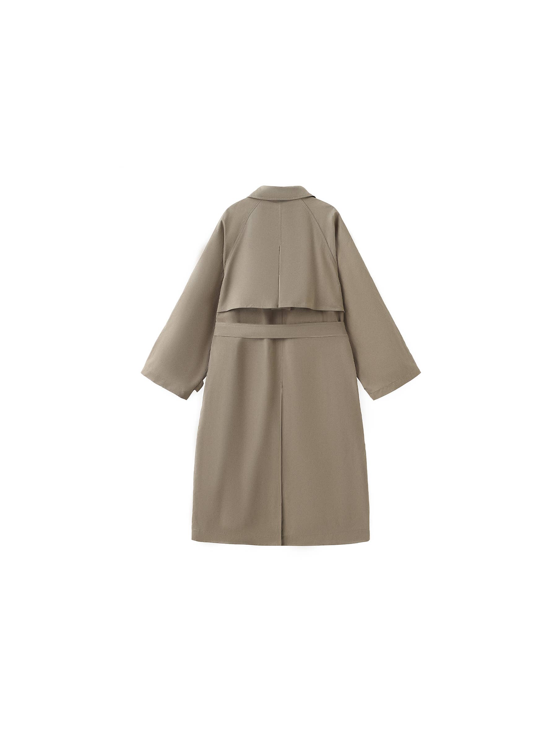 CUBIC - Wholesale Trench Coat - Women's - Oversized Large Lapel Long Trench Coat1