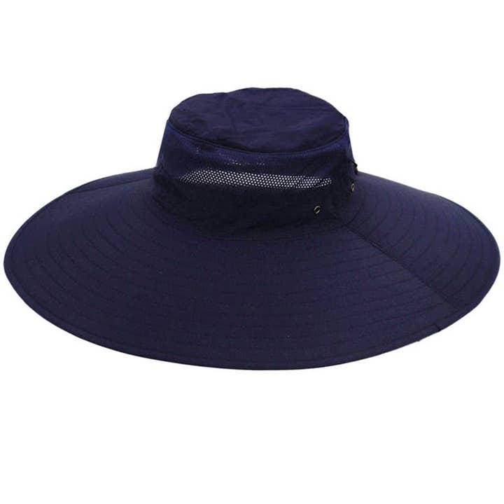 Cap Zone – Chapéu de pescador - Mulher por atacado – Mesh Top Top Extra Larga Bim Chapéu Pescador Boonie10