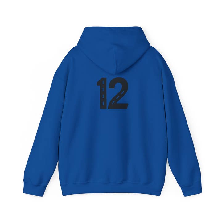 FLoS® Inspired Thinker™ Chapter 12 Men Completion Hoodie for wholesale by FASHION LINE OF SCRIMMAGE, "FLoS"
