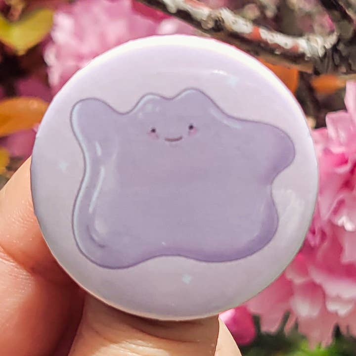 mtp_arts - Wholesale Lapel Pin/Button - Chonky Ditto Button0