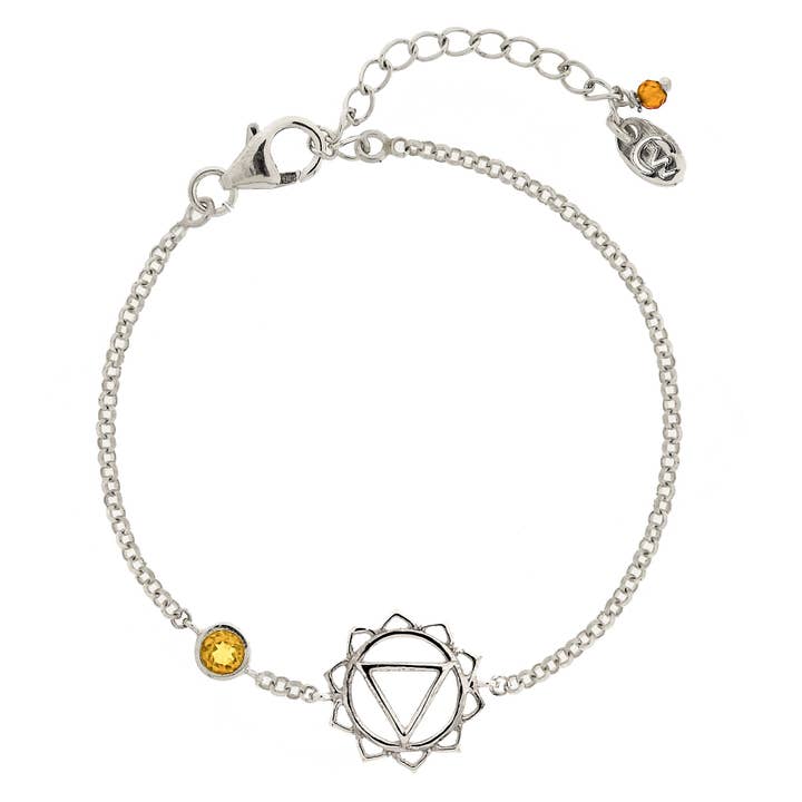 Bracelet Chakra du Plexus Solaire pour la vente par Charlotte's Web Jewellery