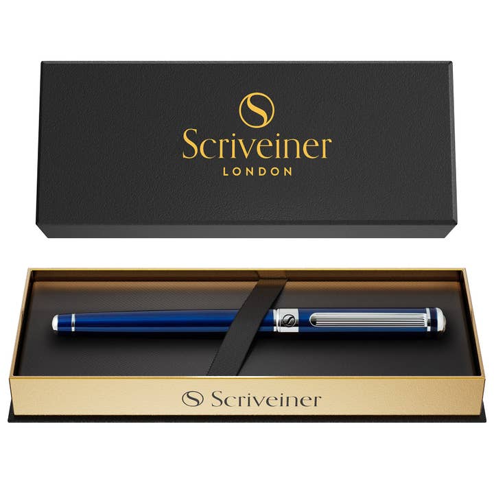 Scriveiner - Wholesale Pen - Classic Midnight Blue Rollerball Pen2