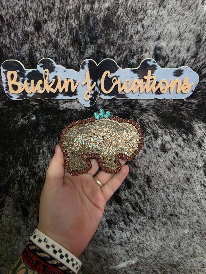 Buffalo Jewelry Car Air Freshener for wholesale by Buckin J Creations