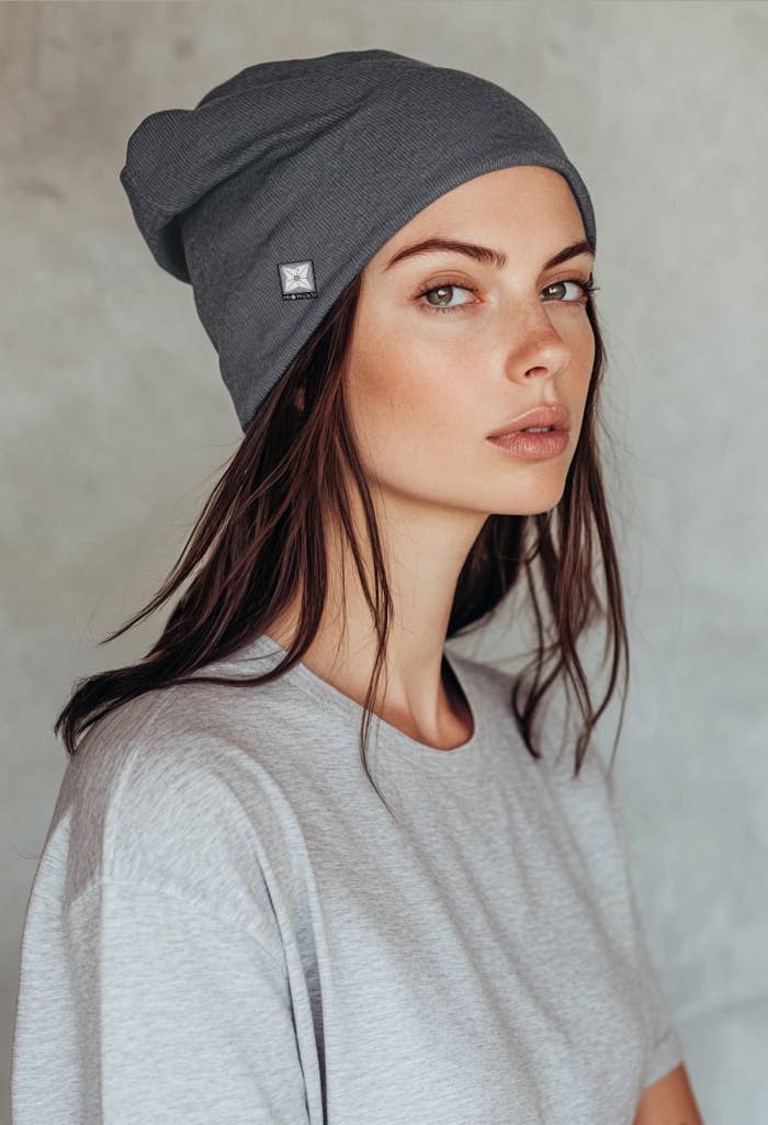 Proteck'd Emf Apparel - Wholesale Beanie - Unisex - Proteck'd Faraday Lightweight Silver Lined Emf Proof Beanie5