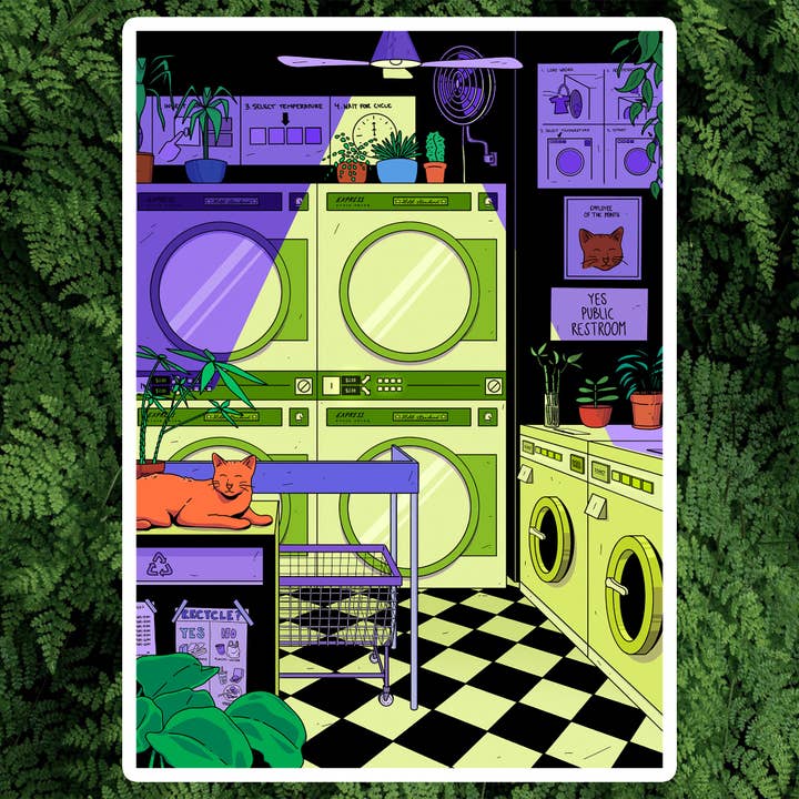 O LAUNDROCAT - IMPRESSÃO ARTÍSTICA por atacado de Tannin Arceo