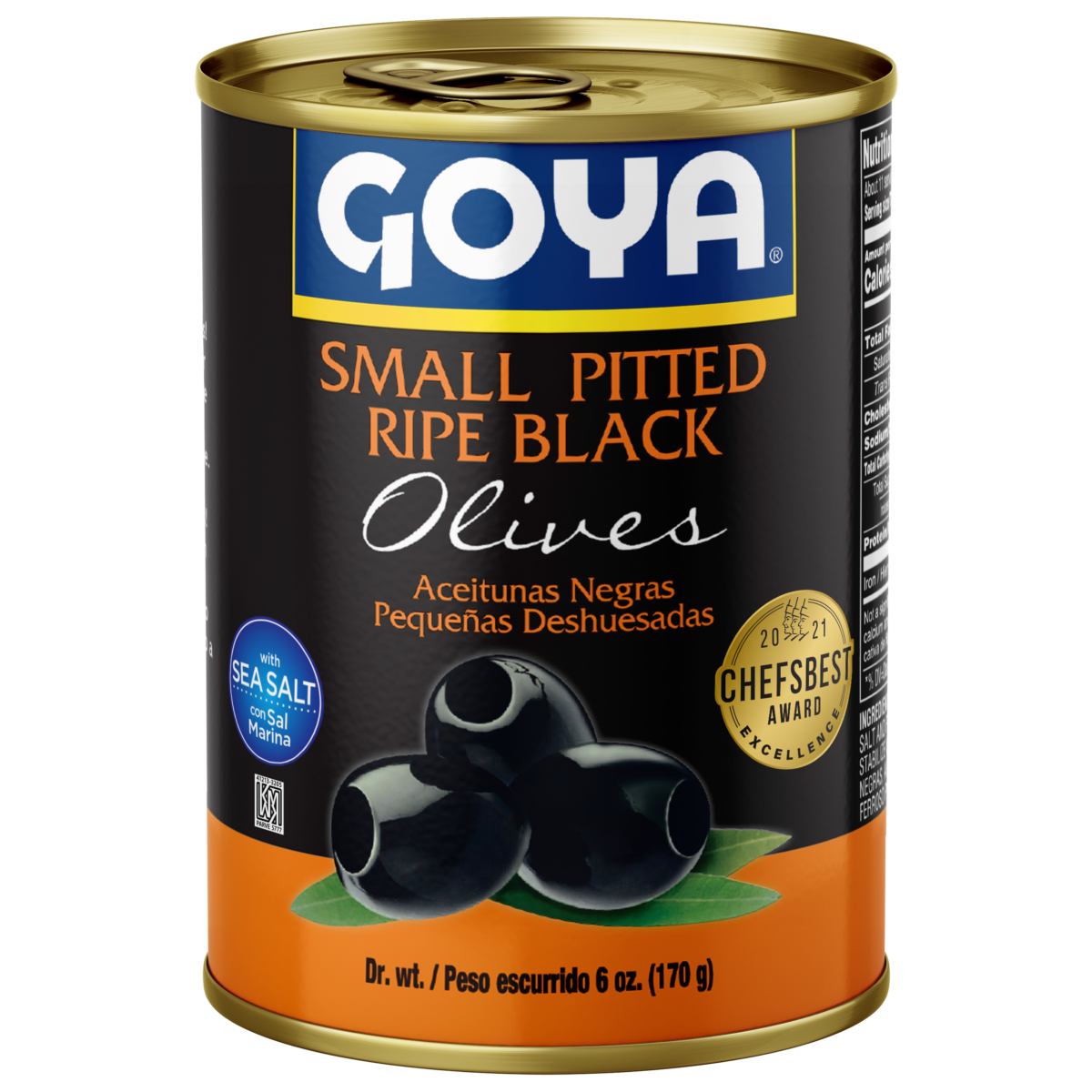 L&F Universal Goods - Wholesale Olives - GOYA Small Ripe Black Olives 12/6 oz.0