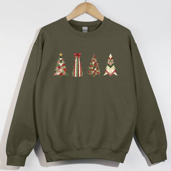 Alberi Patchwork x4 per la vendita all'ingrosso da parte di Her Ever After