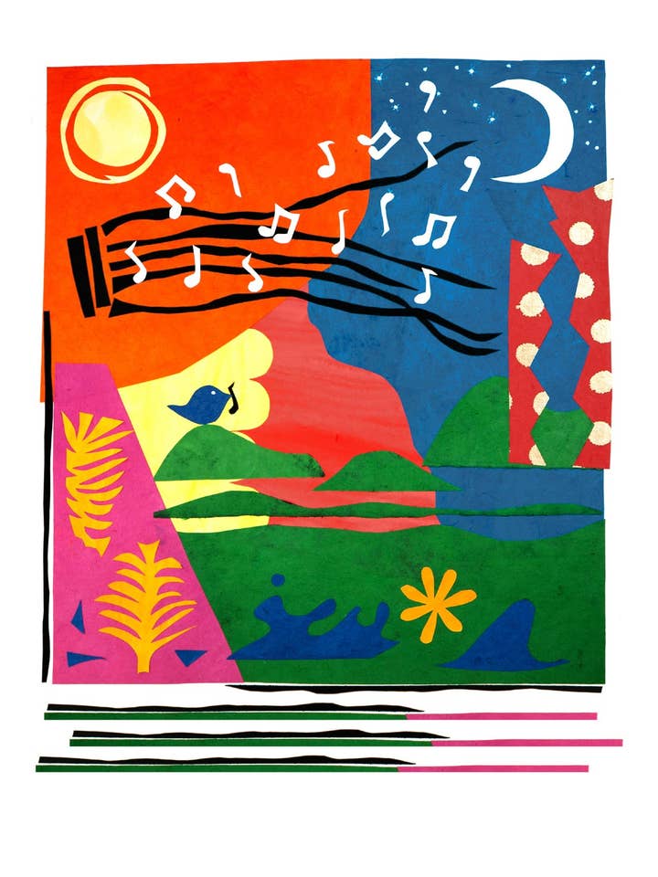 Muziek Is - Print voor wholesale door Ampersand Cards