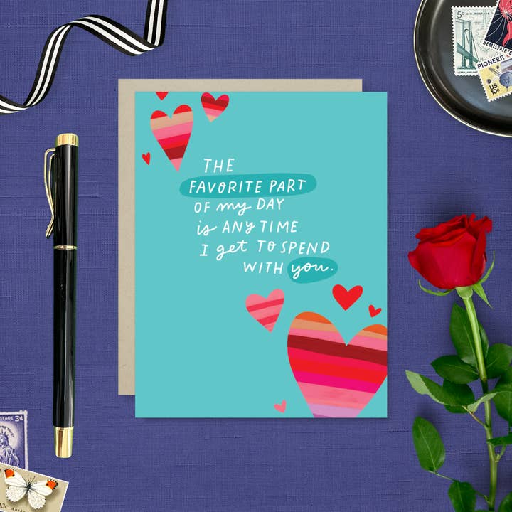 Barone and Co. - Wholesale Love card - Favorite Part Love Card2