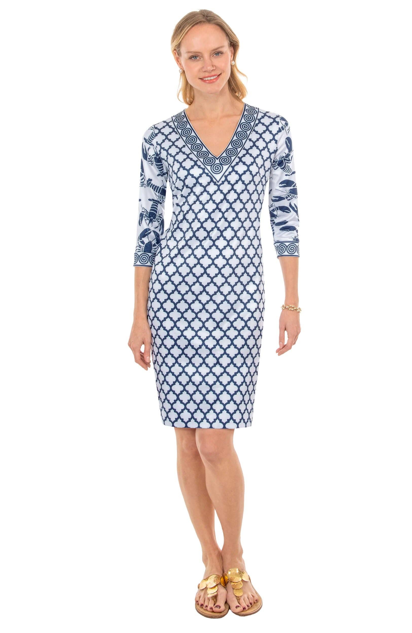 Gretchen Scott LLC - Wholesale Dress - Women's - Lobster Soup Dress16