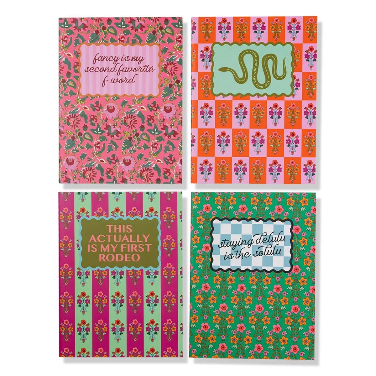 Furbish Studio – wholesale Notebook – Stitched Notebook S/4 - Spring Set0