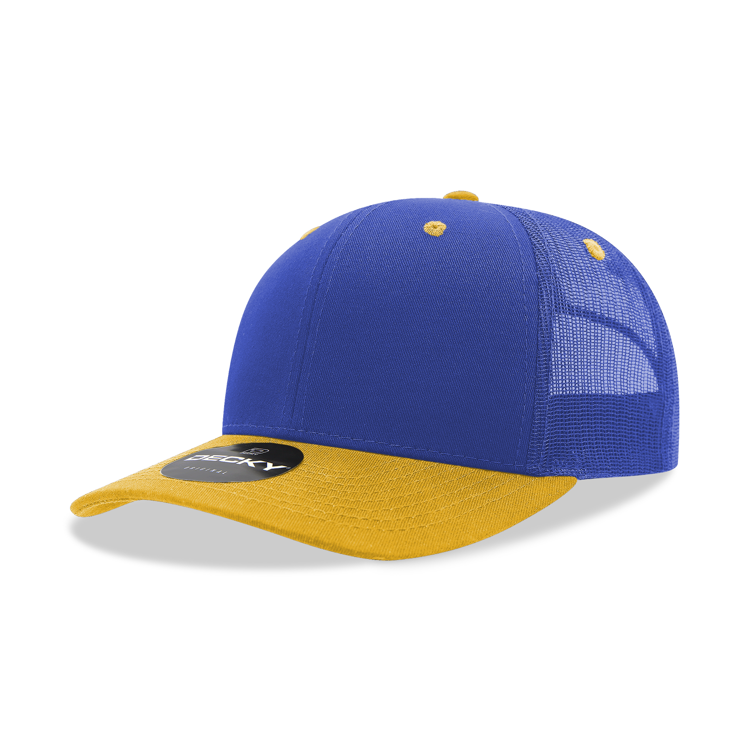 The Park Wholesale - Vente Casquette de camionneur – unisexe - Casquette Trucker classique Decky 6021, 6 panneaux, style mid pro44