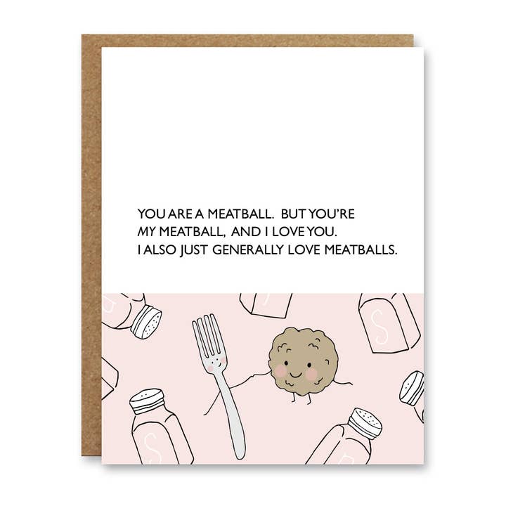 Ma carte Meaball pour la vente par Boo To You