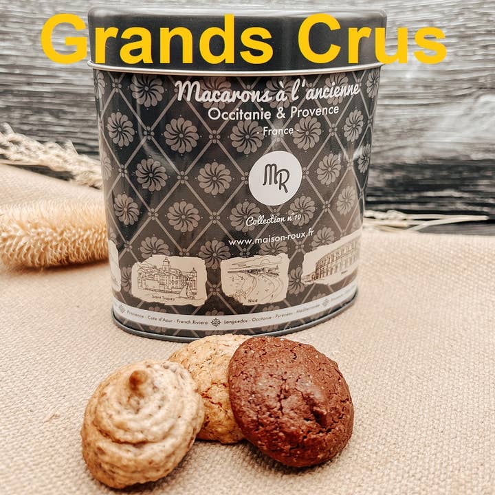 Maison Roux & Biscuiterie Occitane – Engroshandel Cookie – Økologisk makron sæt 80g Grands Crus