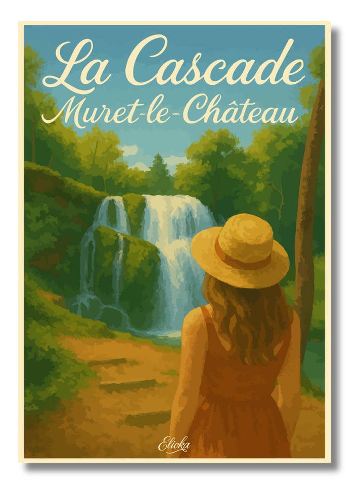 Displays "The Waterfall" Muret-le-Château for wholesale by ELIOKA