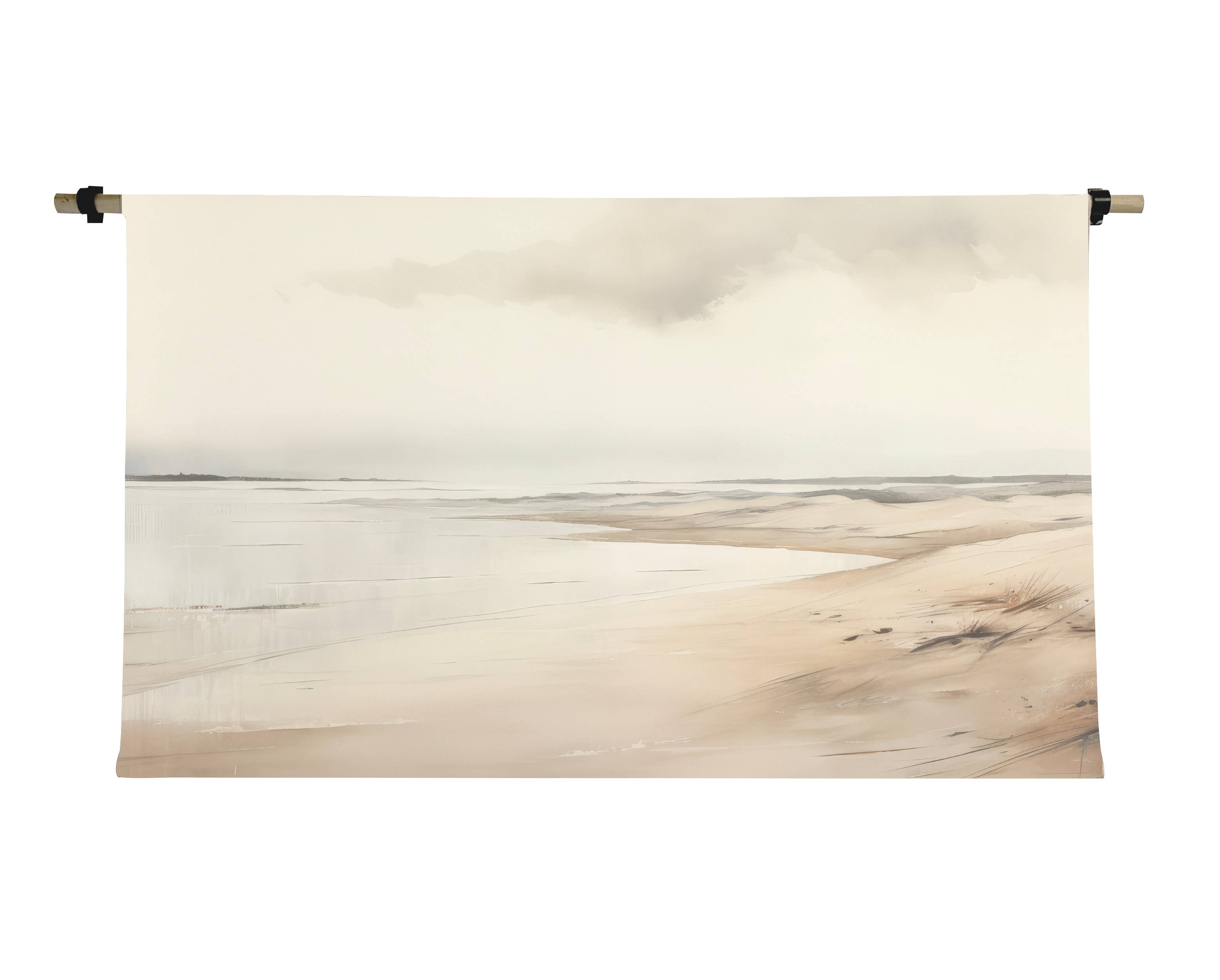 Brayden and Brooks – Impressão artística por atacado – Prelhos de tela horizontais de 6'x3'8