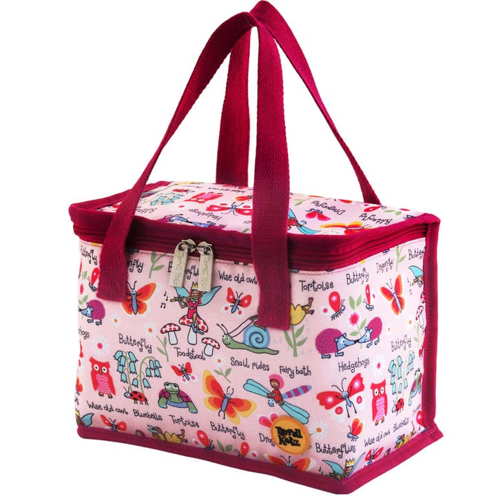 Secret Garden Folding Lunch Tote for wholesale by Tyrrell Katz