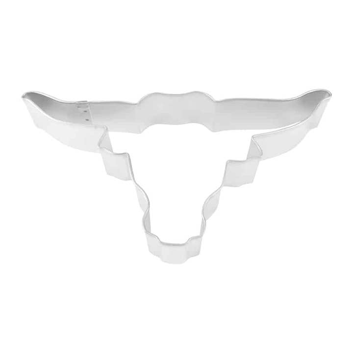 R&M International - Wholesale Cookie Cutter - Longhorn Cookie Cutter (6")