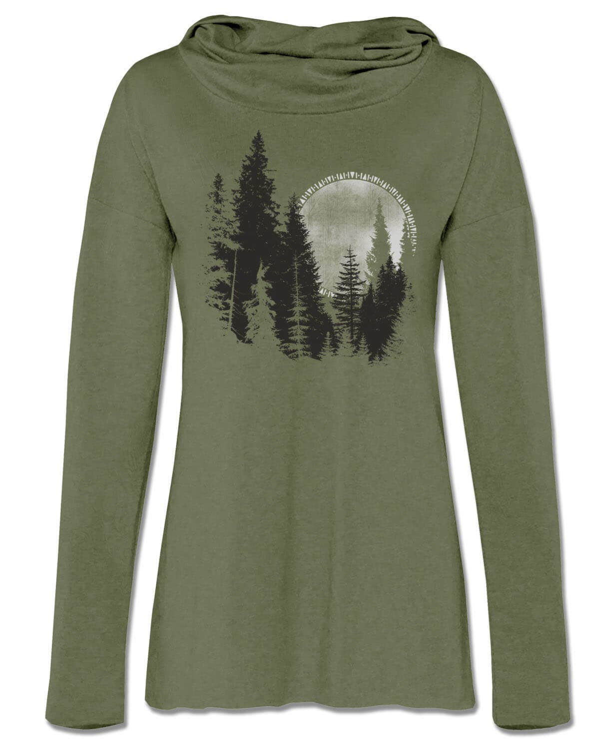 Soul Flower - Wholesale Hoodie - Women's - North Woods Cowl Yoga Hoody5