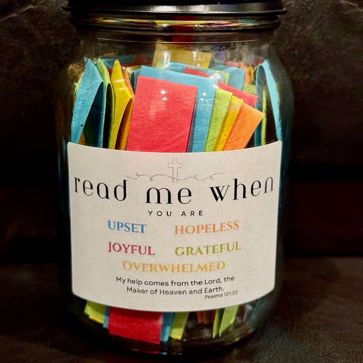 Joy Sparks Designs - Wholesale Jar - Bible Verses in a Jar- Color Coded Scripture New Design 60