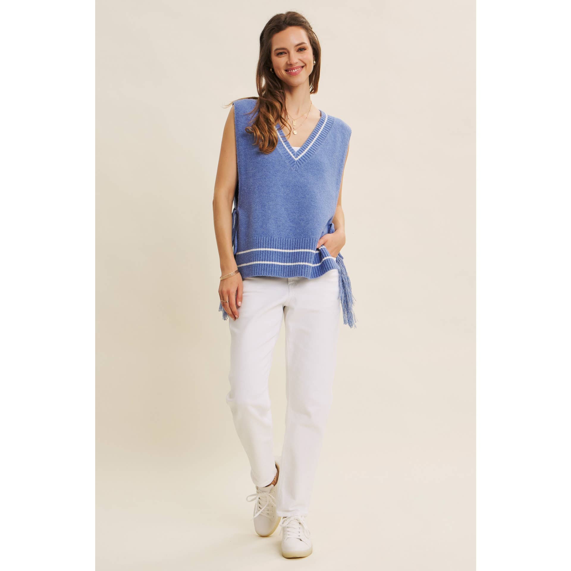 in february - Wholesale Outerwear Poncho - Women's - ECO-FRIENDLY EFFORTLESSLY ESSENTIAL SWEATER PONCHO VEST18