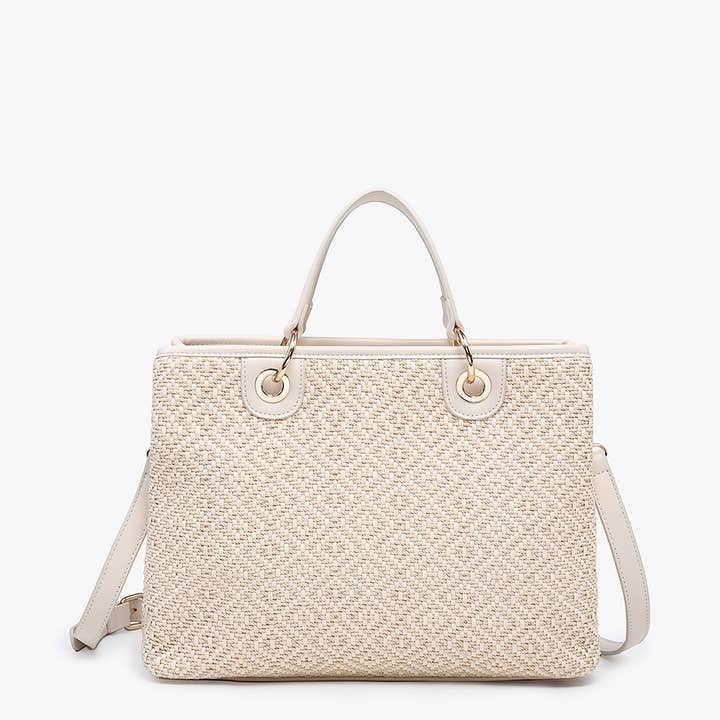 Jen & Co. - Wholesale Tote Bag - Women's - M2429DIA Nancy Woven Diamond Women's Tote Bag1