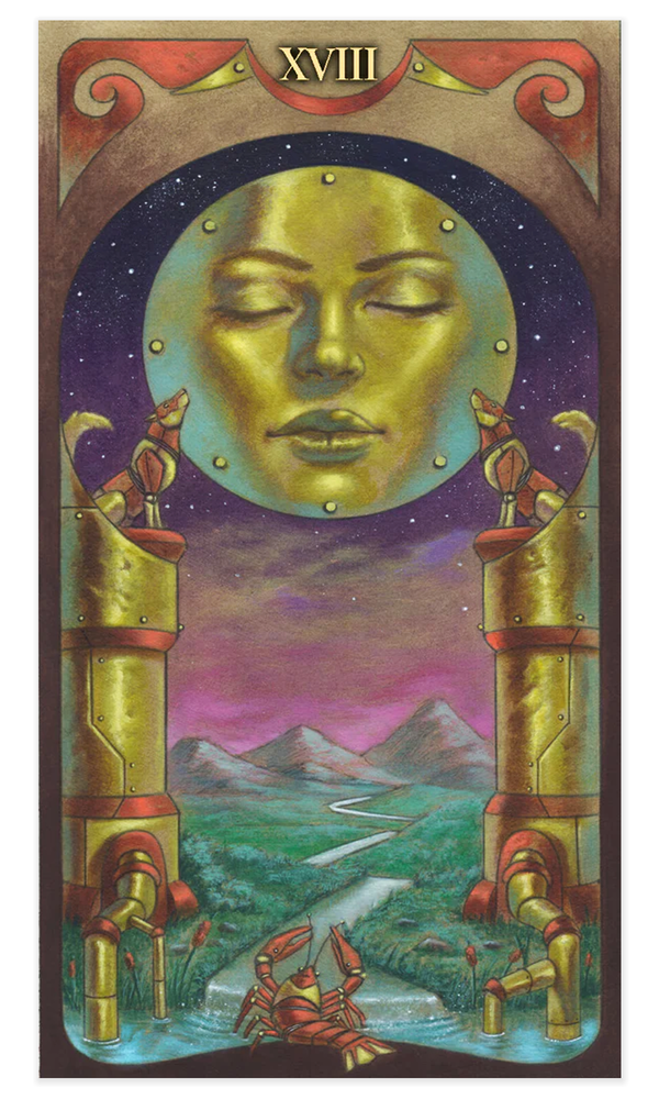 Square Deal Recordings & Supplies - Wholesale Tarot Cards - Tarot Card Deck - Steampunk Art Nouveau, Design By L. Strati6