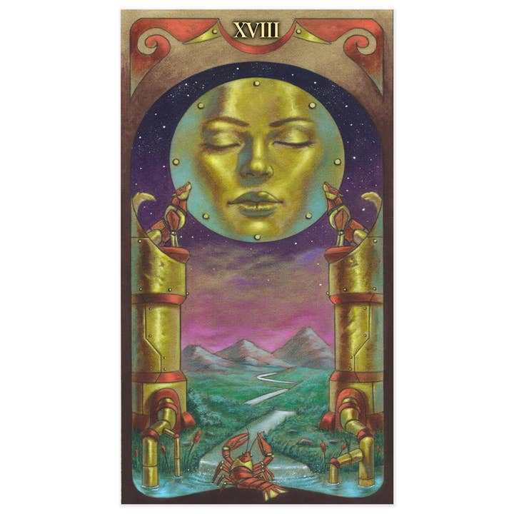 Square Deal Recordings & Supplies - Wholesale Tarot Cards - Tarot Card Deck - Steampunk Art Nouveau, Design By L. Strati6