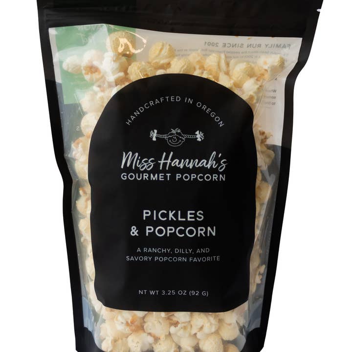 Miss Hannah's Gourmet Popcorn - Wholesale Popcorn - Pickles & Popcorn