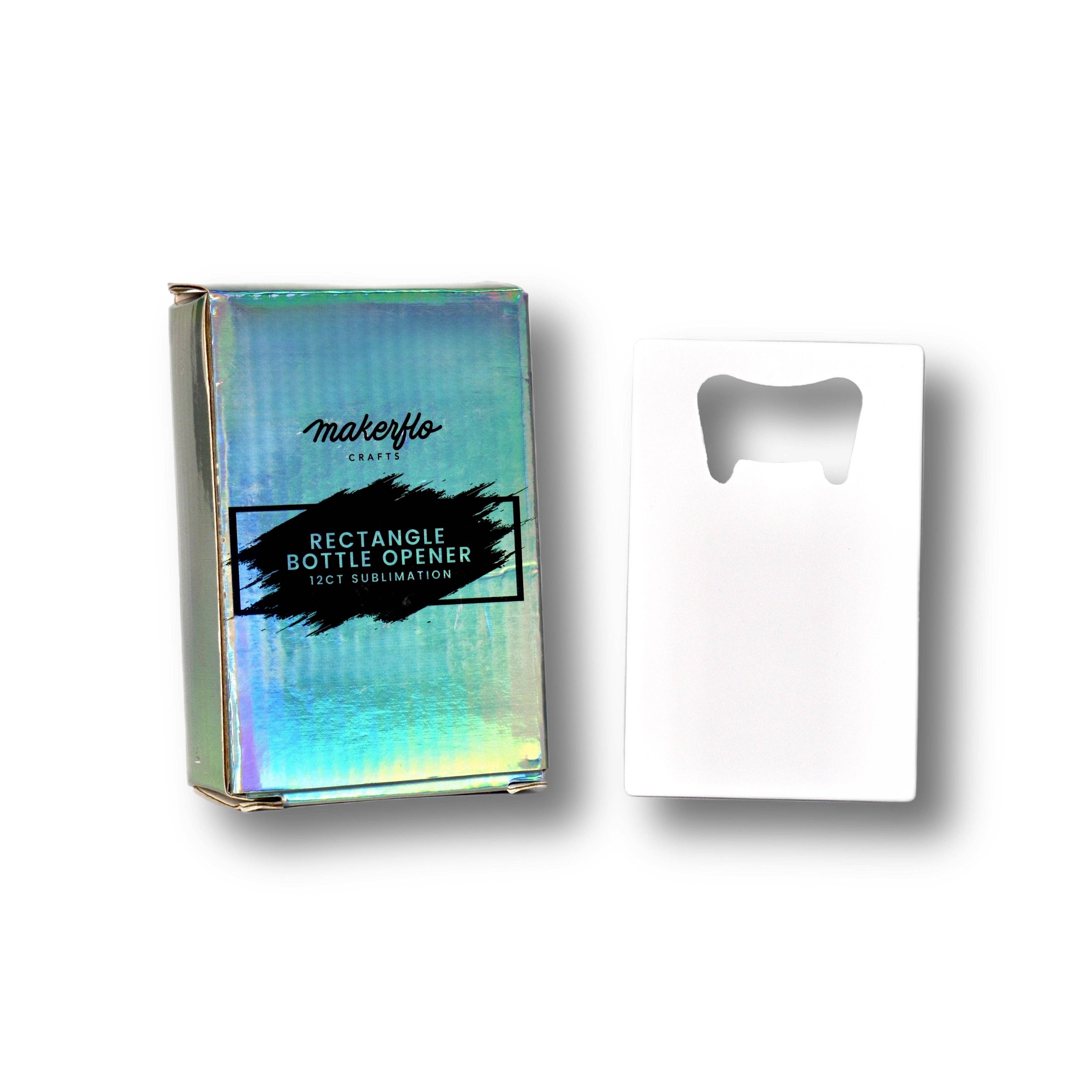 MakerFlo - Wholesale Bottle/Wine Opener - Sublimation Bottle Opener0