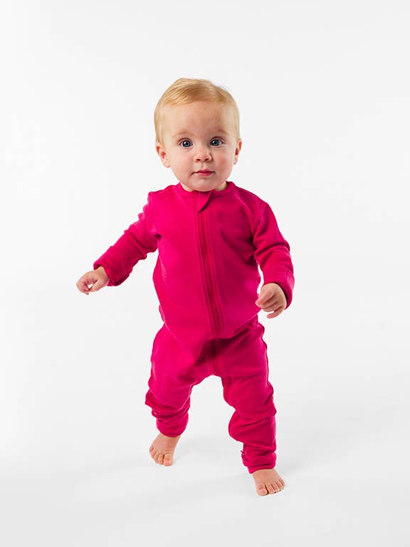 Iksplor - Wholesale Sleepsuit - Baby - Baby Midweight Merino Zippy