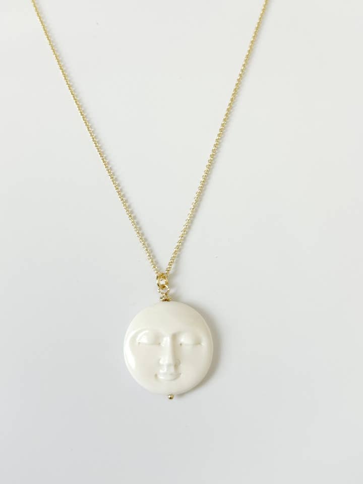 Moon Necklace for wholesale by Tramps+Thieves