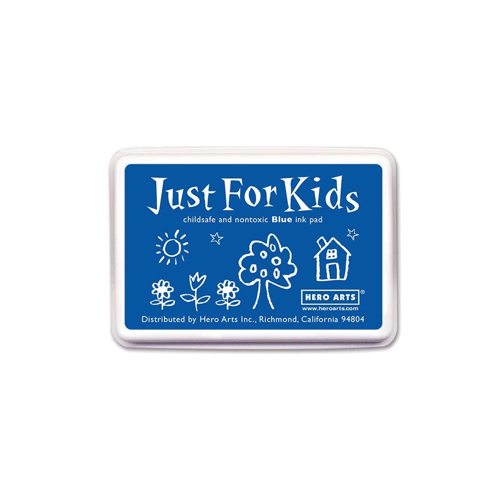 Hero Arts + Spellbinders Wholesale - Wholesale Rubber/Decorative Stamp - Kids & Baby - Hero Arts Blue Just For Kids Ink Pad